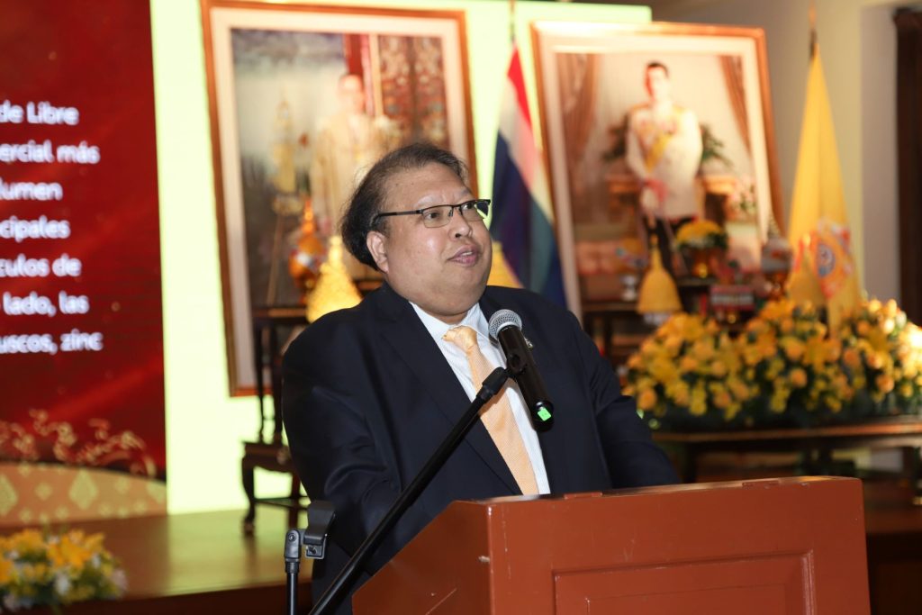 Embajador de Tailandia en Lima, Pisanu Sobhon